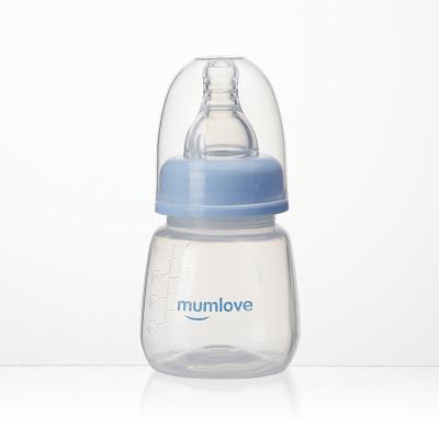 China BPA Free 80ml/3oz Bpa pp Baby Feeding Bottle Baby Fruit Free Bottle Wide Neck Milk Feeding Bottles for sale