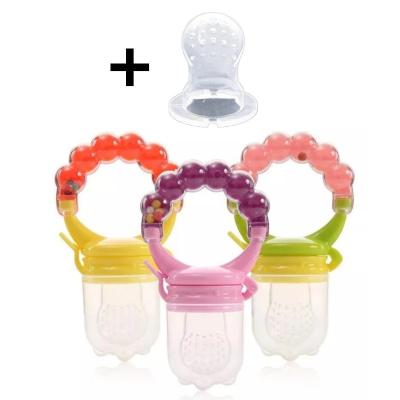 China BPA free food grade food pacifier silicone baby nipple fruit feeder for baby nipple fruit feeder for sale