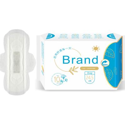 China Breathable Pads For Women Sanitary Pads Ladies Pads Sanitary Pads Organic Cotton for sale