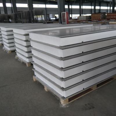 China CE certified Cheap Price 60mm High Strength Fireproof EPS Fiber Cement Sandwich Wall Panels For Interior And Exterior Wall for sale