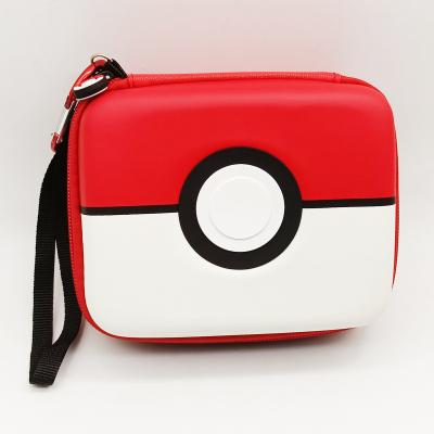 China Fashion EVA Card Holder Carring Case For Trading Cards Hold Up To 400 Pcs With Hand Strap Pokemon Game Card Box for sale