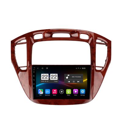 China Amplifier 8 Core 4G Full Netcom For Toyota Highlander 01-07 Type Machine Navigation Car GPS Navigator Central Control Large Screen for sale