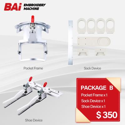 China Garment BAI Embroidery Machine Accessories Package B Stores for sale