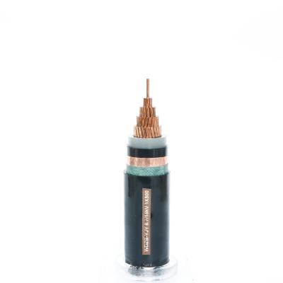 China Power Distribution Applications Low Price 8.7/15KV Medium Voltage Power Cable Electrical Cable With PVC Sheath And XLPE Insulation for sale