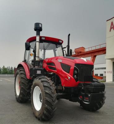 China Same price farms tractor agriculture farm tractor 180hp 4WD 4wheel cheap tractor 1804 with cabin for sale