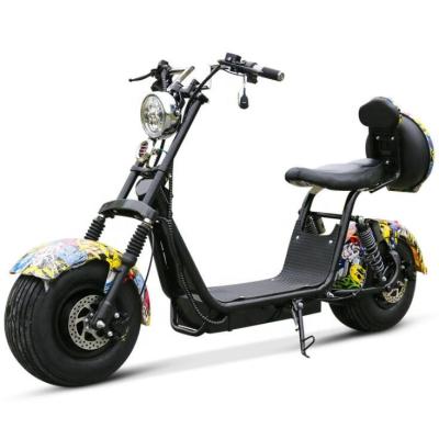 China citycoco hub motor electric scooter usa 1500w 60v 18inch for sale