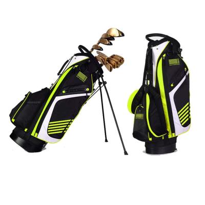 China Customized Logo Nylon Material Mens Golf Stand Bag for sale