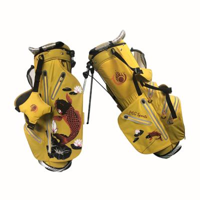 China PU Good Price Golf 14 Way Stand High Quality Waterproof Lightweight Golf Bag for sale