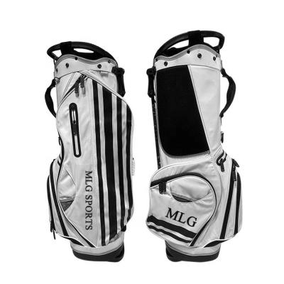 China Custom Lightweight Waterproof Nylon Soft Nylon Stand Up Golf Bags For Sale for sale