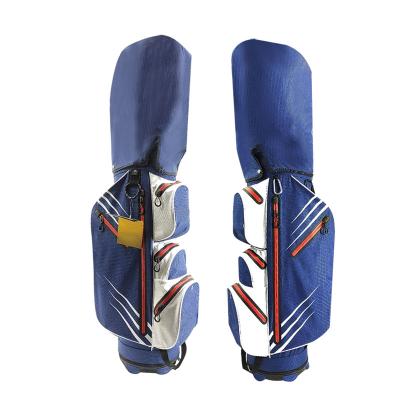 China Nylon Custom Design Promotion 100% Waterproof Lightweight Nylon Red Blue White Golf Cart Bag for sale