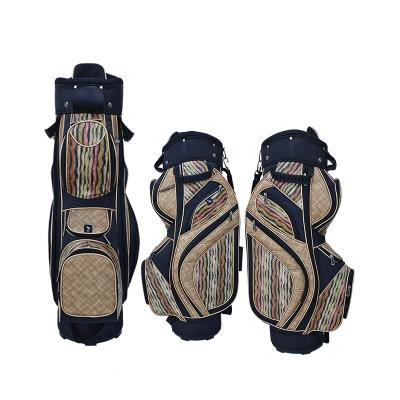 China PU Factory Price Customized Logo Golf Ladies Lightweight Cart Bag for sale