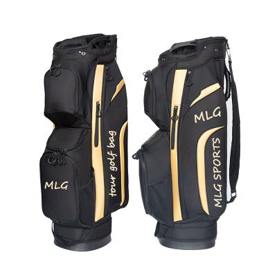 China Wholesale Custom Fashion Nylon Lightweight Trolley Golf Bags For Men for sale