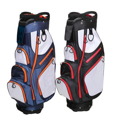 China Low Price Logo Golf Tour Cart Bag Custom Made Good Quality From China PU Factory for sale