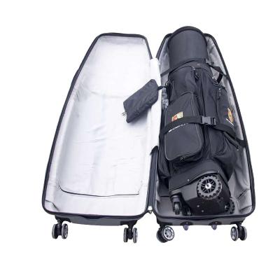 China Custom Wholesale Custom Golf Travel Bags Hard Case For Protection for sale