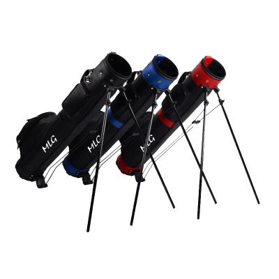 China Wholesale High Quality Custom Logo Gun Bag Small Carry PU Factory Price Golf Bag for sale