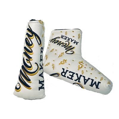 China Protect golf club tycoon wholesale cheap design custom golf putter headcovers for sale