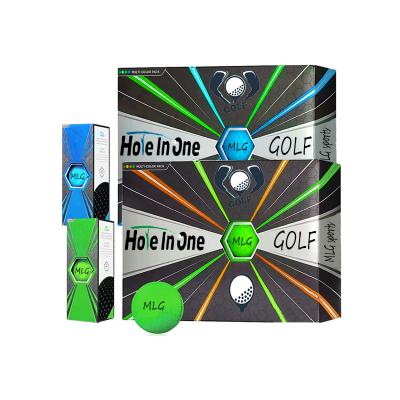 China Rubber urethane / surlyn factory price OEM quality 2+ 3 4 piece custom golf balls for sale