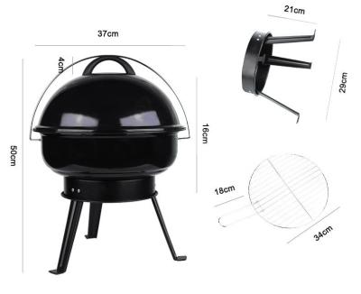 China Easily Assembled Charcoal BBQ Grill Garden Supplies Smoker Portable Grill BBQ Set Yakitori Meat Tandoor Outdoor Camping for sale