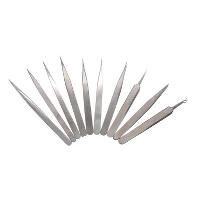 China Custom Premium Durable Eyelash Tweezers for Personal Care Tools for sale