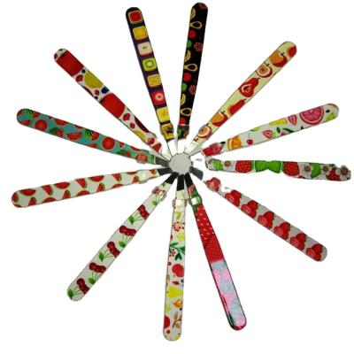 China New Design Eyebrow Paper Liner 96mm Slanted Tip Lick Extension Tweezers For Fashion Lady for sale