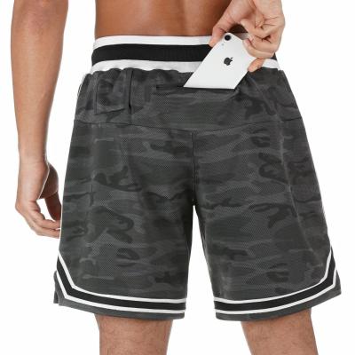 China Low MOQ Viable High Quality Breathable Camouflage Print Workout Shorts Men Training Quick Dry Gym Shorts Jogger Sweat Shorts Wholesale for sale