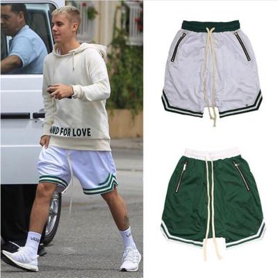 China Best Selling QUICK DRY Mesh Hip Zipper Pockets Men Top Workout Breathable Leisure Gym Shorts Workout Shorts Quick Dry Mens Jogger Shorts for sale