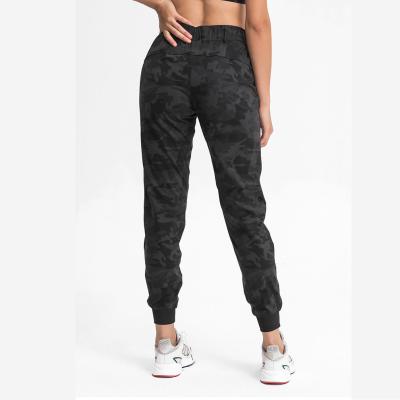 China New Design Breathable With Pockets Leisure Women Workout Breathable Pants With Quick Dry Drawstring Plus Size Womens Trousers Pants for sale