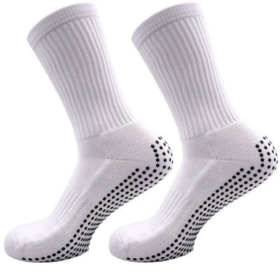 China Factory Direct Selling Sports Deodorant Football Socks Sweat-wicking Sports Breathable Socks Non-Slip Unisex Breathable Towel Lower Grip Socks for sale