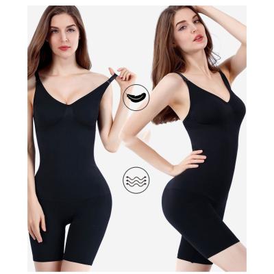 China Plus Size Women Fashion Butt Lifter Shapewear Breathable Jumpsuit Push Up Bra Tummy Control Full Body Shaper Spandex Seamless Body Speaker for sale