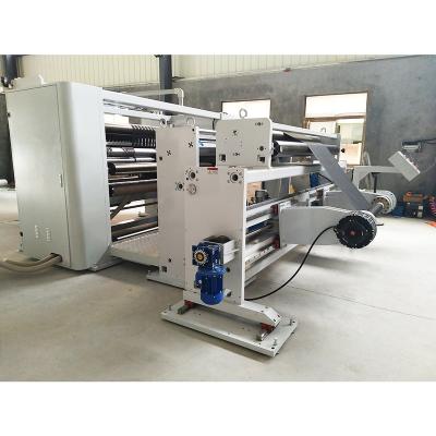 China Factory High Speed ​​Automatic Hot Melt Fabric Tape Slitter Cloth Tape Cutting Machine for sale