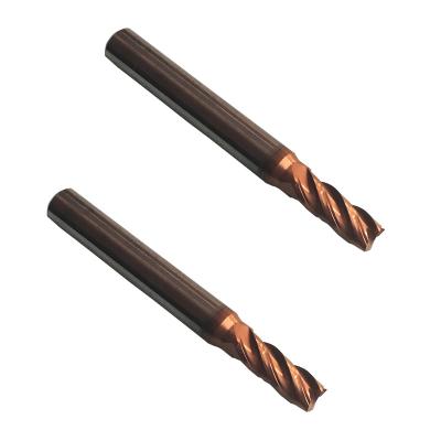 China General Router Milling Cutter 2/4 Flute Carbide End Mill With AlTiN-Coating for sale