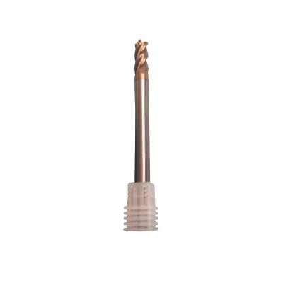 China General Radius Solid Carbide 4 Flutes Corner Milling Cutter End Mill For Metal for sale