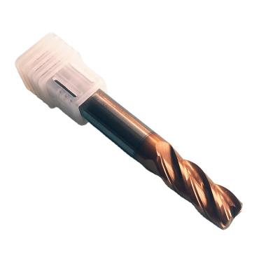 China General Carbide 4 Flutes Radius Tungsten Corner End Mill CNC Lathe Tool for sale