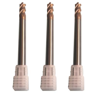 China General Tungsten Carbide 4 Flutes End Mill Corner Radius Milling Hard Plastic CNC Cutter Suppliers for sale