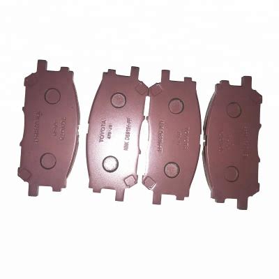 China Semi-metalic Rear Brake Pads Japan Brake Pads For Lexus RX300 04465-48100 for sale