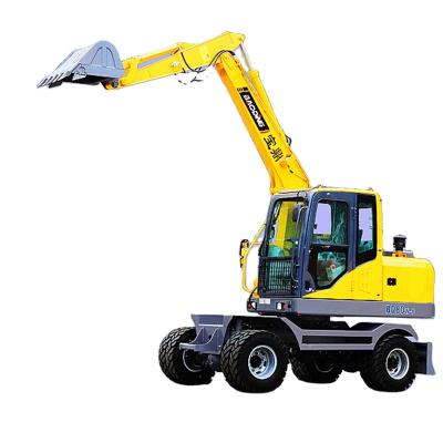 China Farms Bucket Excavator Hydraulic Walking Wheeled Hydraulic Bucket 0.35m3 for sale