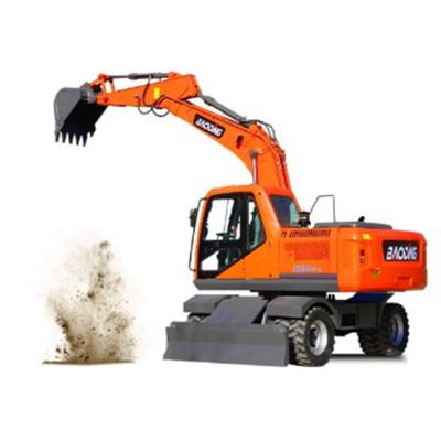 China Construction material shops new 15 ton excavator on wheel 15 ton wheel excavator factory direct sale for sale