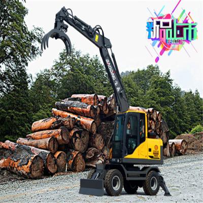 China Farms China Log Grab Excavator Log Loader For Sale For Forest Logging for sale