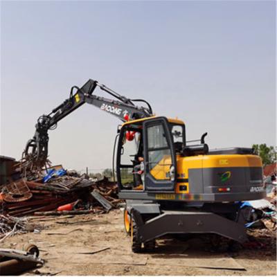 China BD95W Farms Excavator Load Drop Iron Chute Excavator Loader For Sale for sale