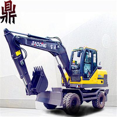 China Cultivate Small Excavator Breaker Excavator Water Wheel Walking Hydraulic Excavator for sale