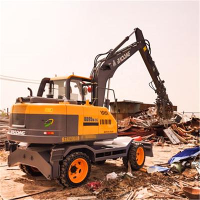 China Hydraulic Farms Excavator Handle Drop Grapple Drop Handler Excavator for sale