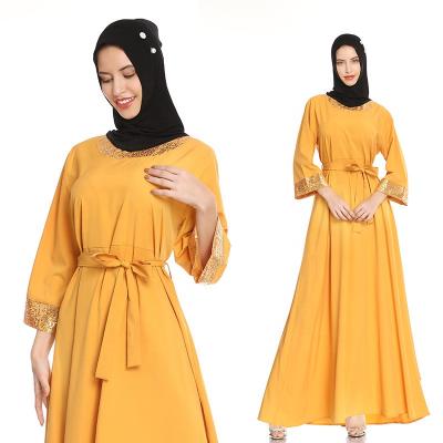 China Luxury Turkey Dresses For Women Muslim Abaya Long Prayer Dress Wedding Dress for sale