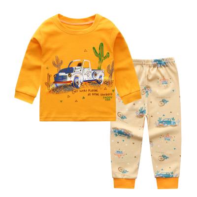 China New Autumn Summer Thermal Children Comfortable And Cute Unisex Homewear Pajamas Set for sale