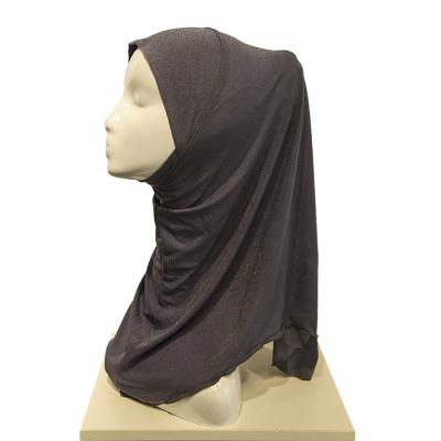 China High Quality Plain Polyester Cotton RELIGION Color Scarf Muslim Women Hijab for sale