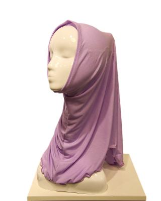 China 2021 RELIGION Chiffon Turban Solid Color Women Muslim Hijab Sportswear Set for sale