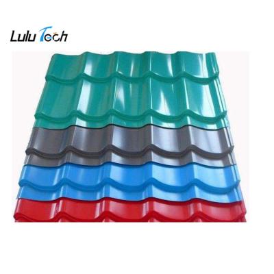 China Forms low price cold rolled ppgi color coated corrugated roof color coated galvanized aluminum sheet / plate for sale