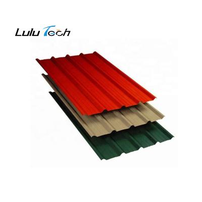 China Forms factory direct supply high quality 4x8 metal galvanized corrugated sheet for roofing color tile press fpr steel roofing sheet for sale