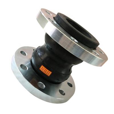 Cina -30 - 150â „ ƒ Carbon Steel EPDM Vulcanized Silicon Mating EPDM Bellow Double Sphere Flexible Flanged Rubber Expansion Joint in vendita