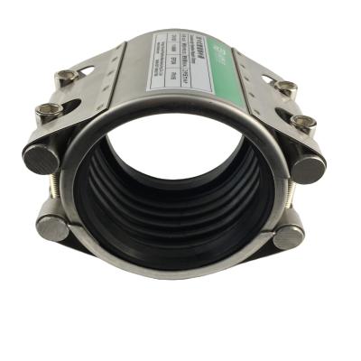 Κίνα SS304 Stainless Steel Oil Straight Stainless Steel HDPE Plastic Water Pipe Leak Pipeline Repair Coupling Clamp προς πώληση