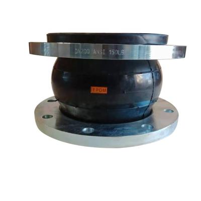 中国 -15â „ ƒ - +80â „ ƒ (special can reach -30′′-+160′′) Flexible Coupling Flange Type Bellows Rubber Expansion Joints Manufacturers 販売のため